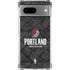 NBA Portland Trail Blazers Dark Rust Google Pixel 8a Clear Case